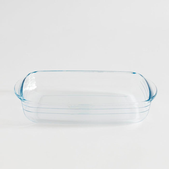 Ôcuisine® Glass Rectangular Roaster-Casseroles
