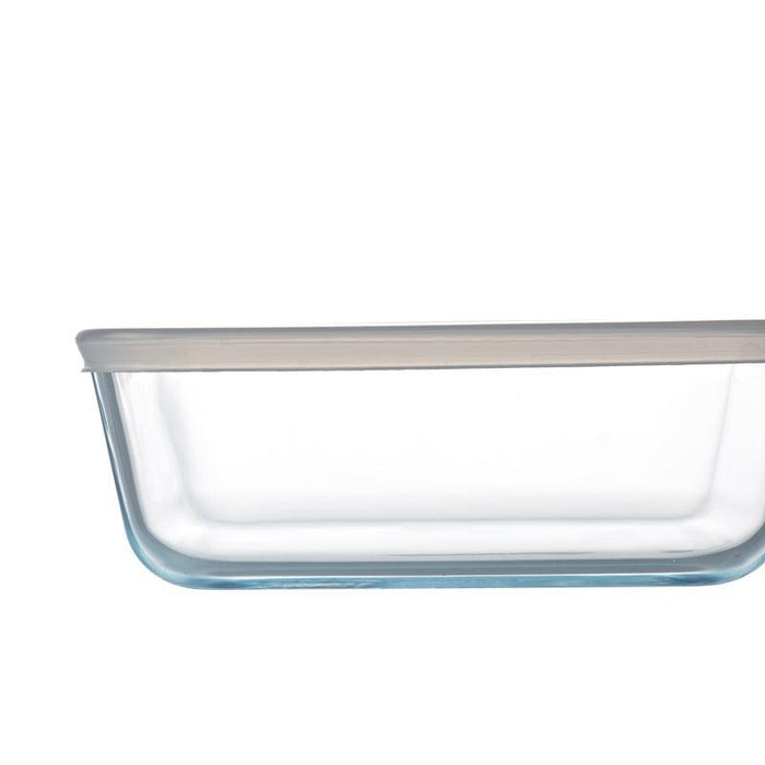 Ôcuisine® Glass Rectangular Roaster with Lid-CASSEROLE DISH