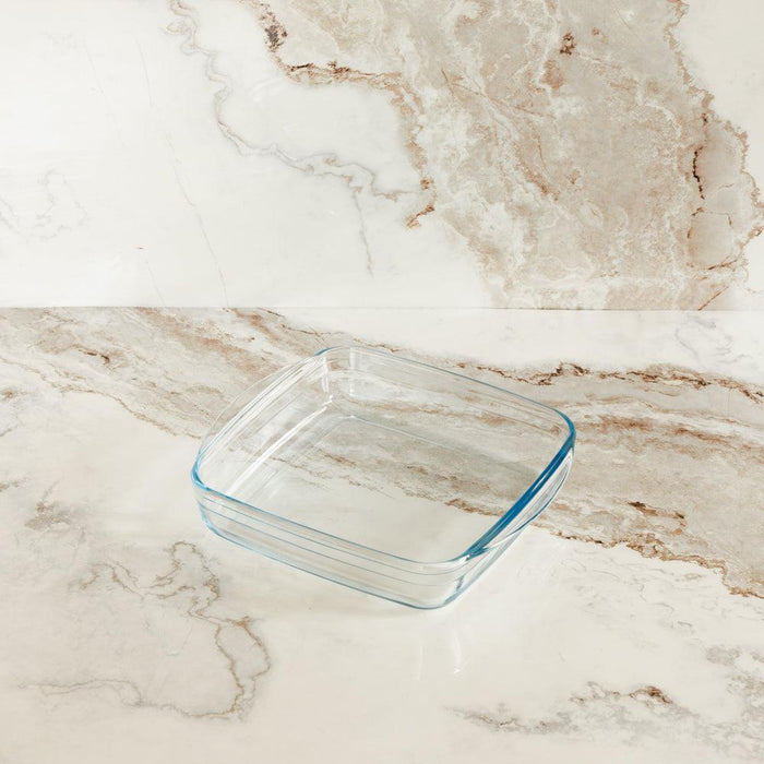 Ôcuisine® Glass Square Roaster with Lid Fridge and Freeze-Casseroles
