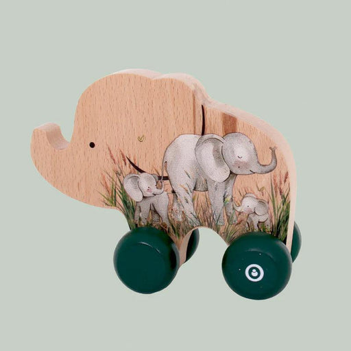 On Safari Elephant Push Toy-
