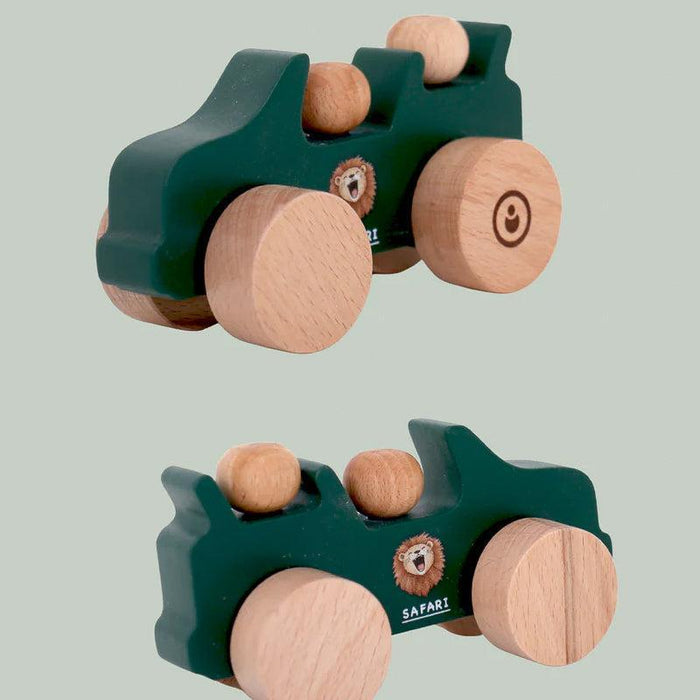 On Safari Jeep Push Car-