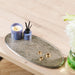 Oval Tray - Brushed Nickel-Décor