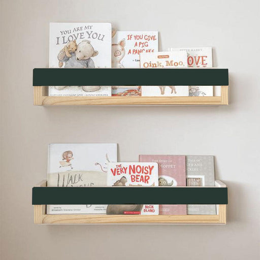 Pine Wall Shelf - Black