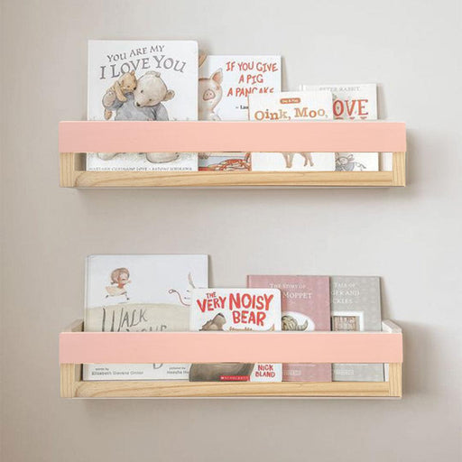 Pine Wall Shelf - Rose Pink