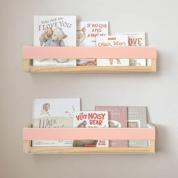 Pine Wall Shelf - Rose Pink