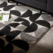 Provins Woven Carpet Graphite-Carpets/Rugs