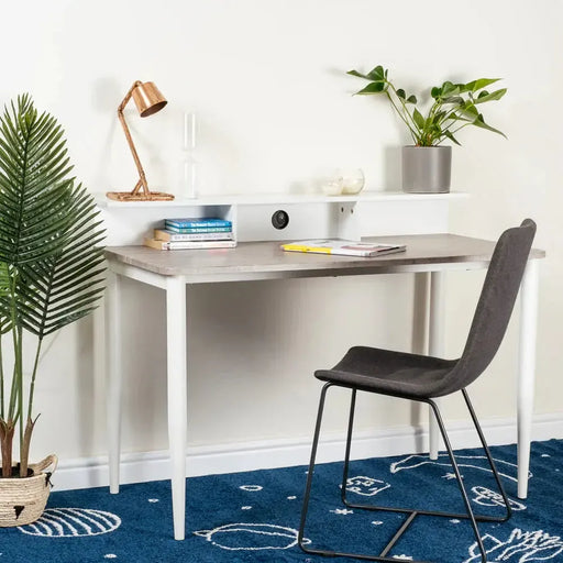 Shell Chair - Dark Grey-Office Chairs-Little Whitehouse
