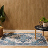 Silkwhisper Printed Carpet Blue Lagoon