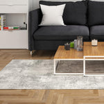 Silkwhisper Printed Carpet Silver Mist