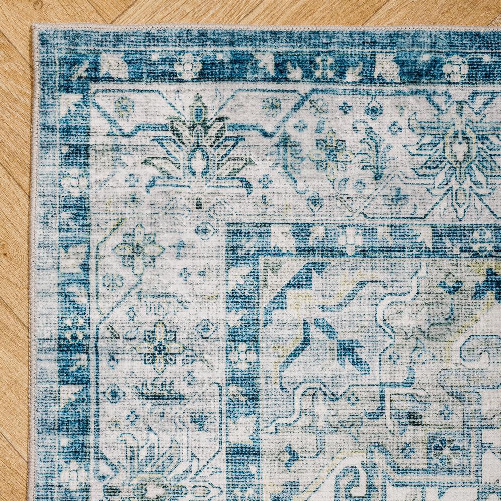 Silkwhisper Printed Carpet Skyline Blue-Carpets/Rugs