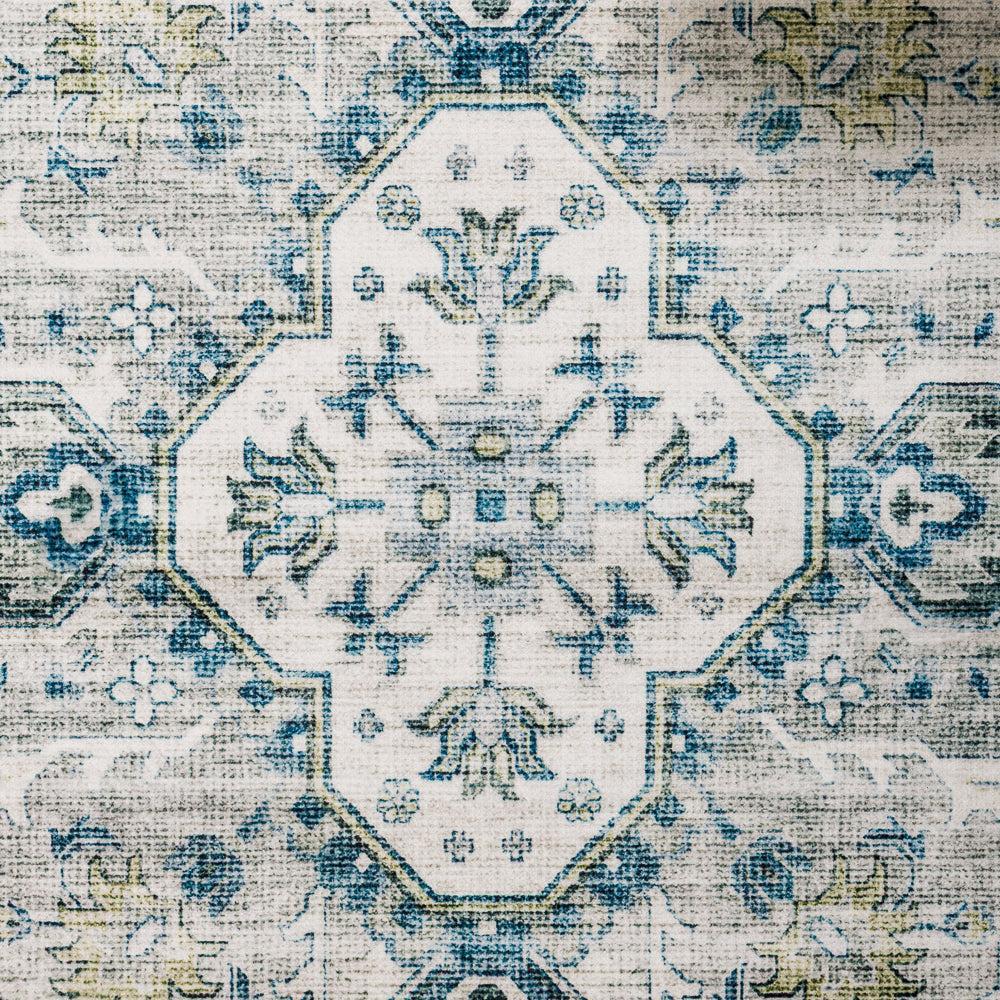 Silkwhisper Printed Carpet Skyline Blue-Carpets/Rugs