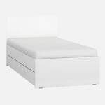 Simple Bed Single XL White