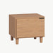 Simple Single XL Bed - Bedroom Bundle 2 Oak-