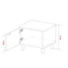 Simple Single XL Bed - 2 Piece Bundle - Oak-Bedroom Furniture Sets