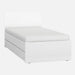 Simple Single XL Bed - Bedroom Bundle White-