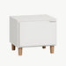 Simple Single XL Bed - Bedroom Bundle White-