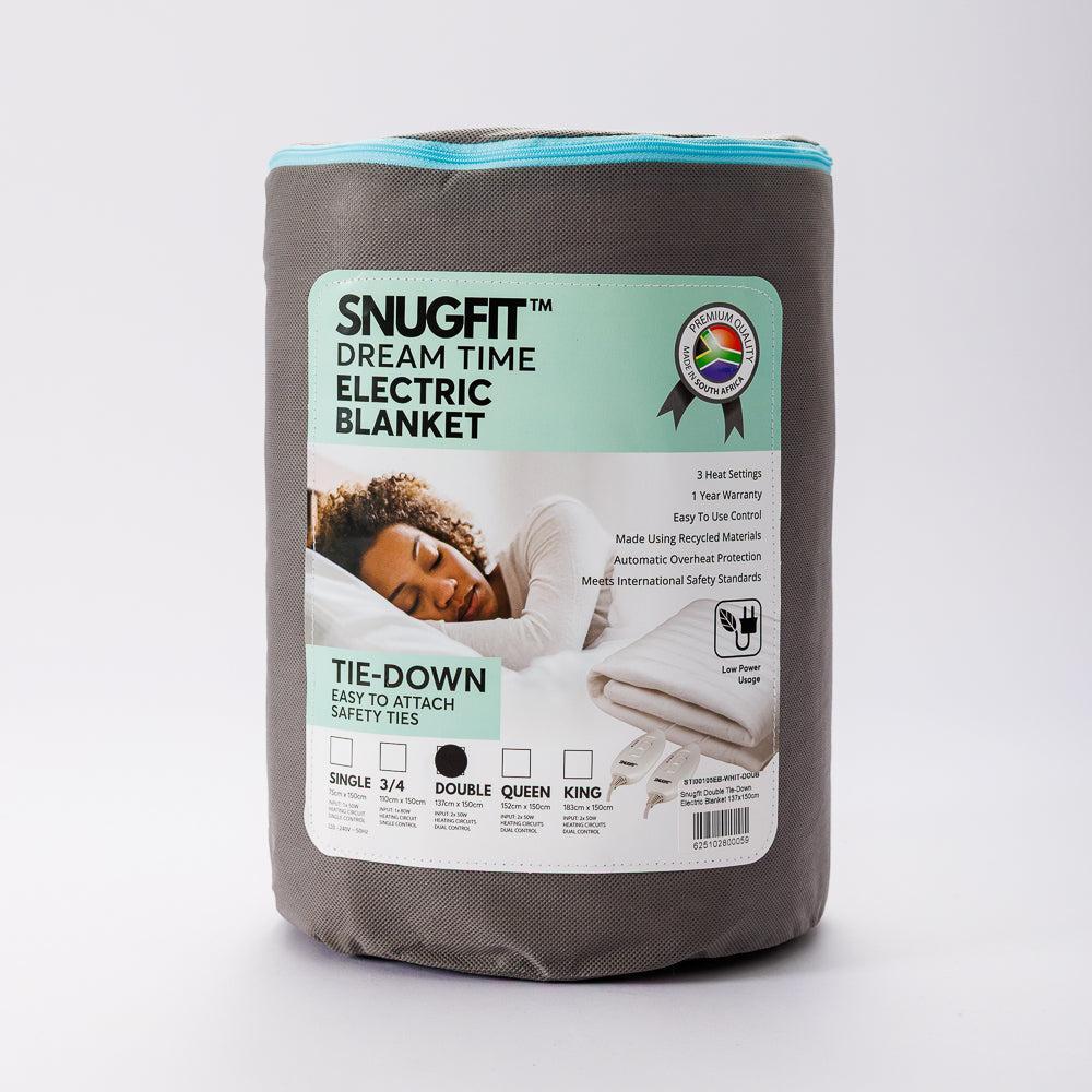 Snugfit Electric Blanket Tie Down with Safety Ties-Electric Blankets