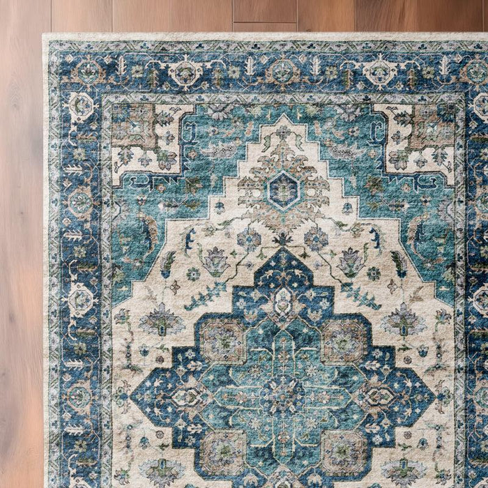 Softweave Printed Carpet - Blue Lagoon-CARPET
