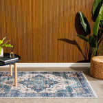 Softweave Printed Carpet Blue Lagoon