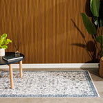 Softweave Printed Carpet Fern Dusky Blue