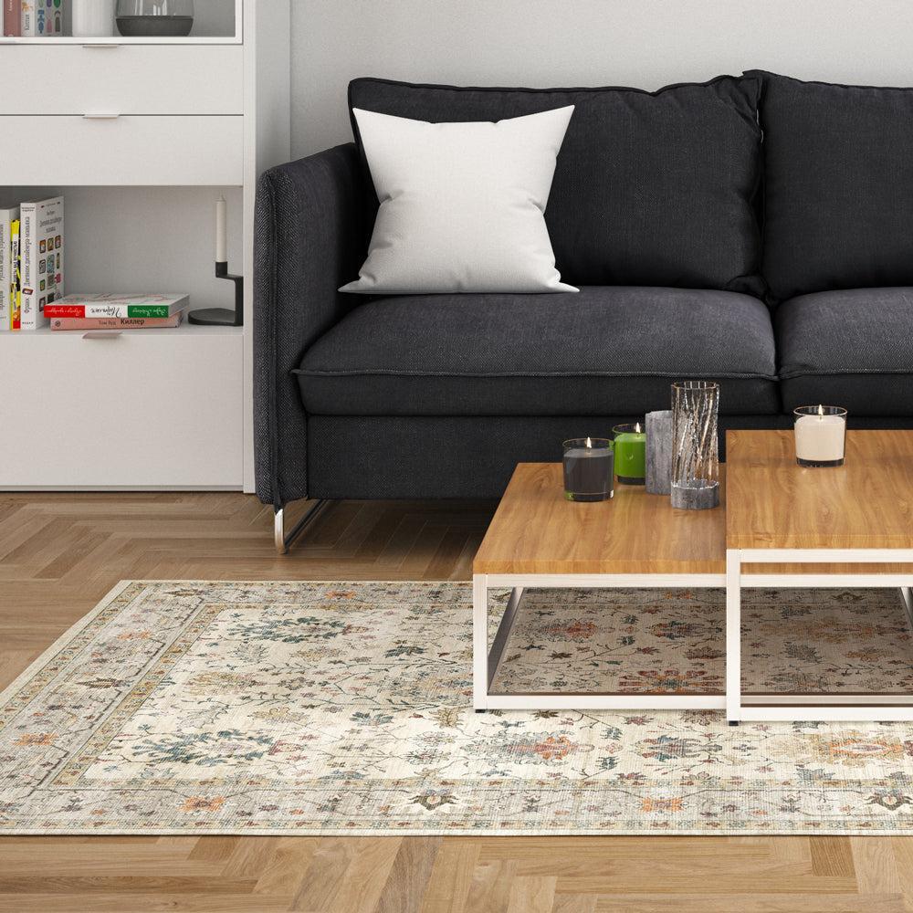 Softweave Printed Carpet Oat Whisper-Carpets/Rugs