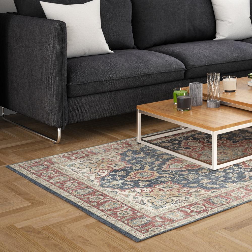 Softweave Printed Carpet Ruby Meadow-Carpets/Rugs