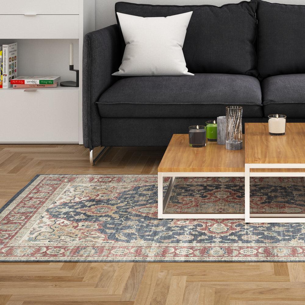 Softweave Printed Carpet Ruby Meadow-Carpets/Rugs