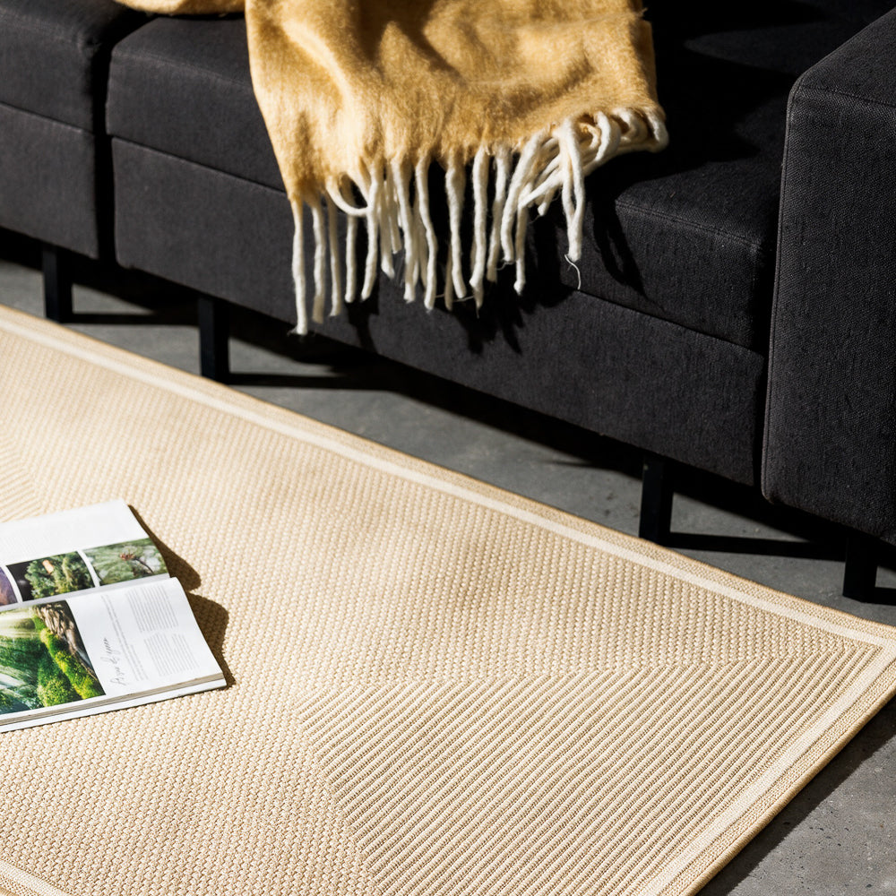 Spring Calm Indoor and Outdoor Rug Natural-Carpets/Rugs