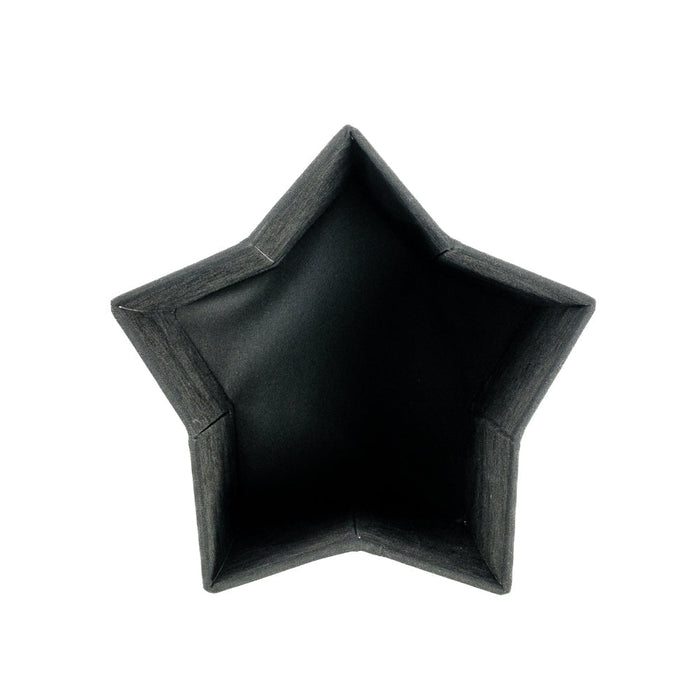 Star Storage Stool - Light Grey-Storage Ottomans-Little Whitehouse