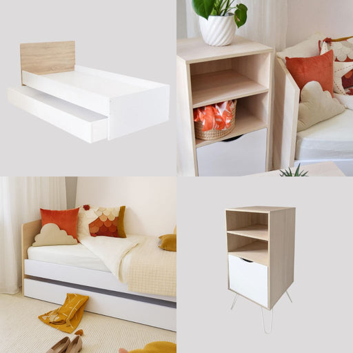 Stella Single Bed Bundle-Bedroom Furniture Sets