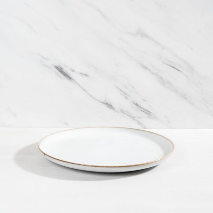 Stoneware Dinner Plate - Light Grey
