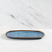 Stoneware Oval Plate Large - Midnight Blue
