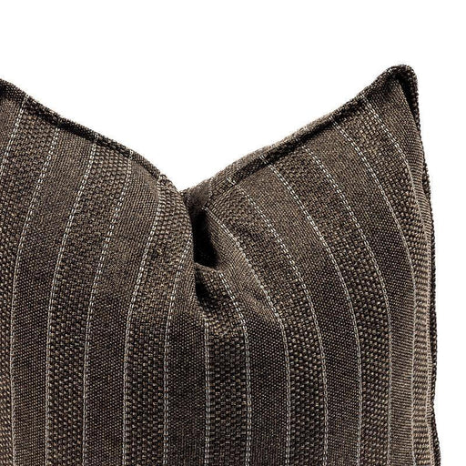 Stripe Jute Scatter - Brown-SCATTER