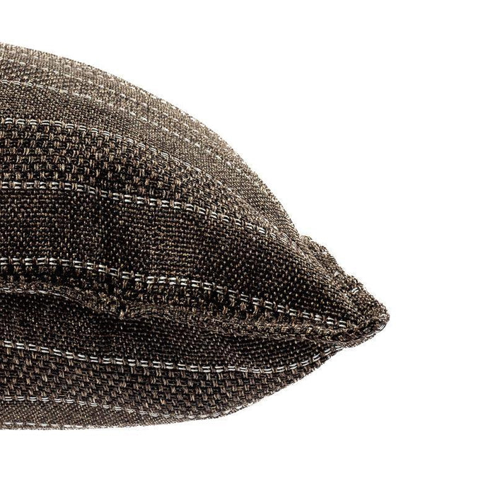 Stripe Jute Scatter - Brown-SCATTER