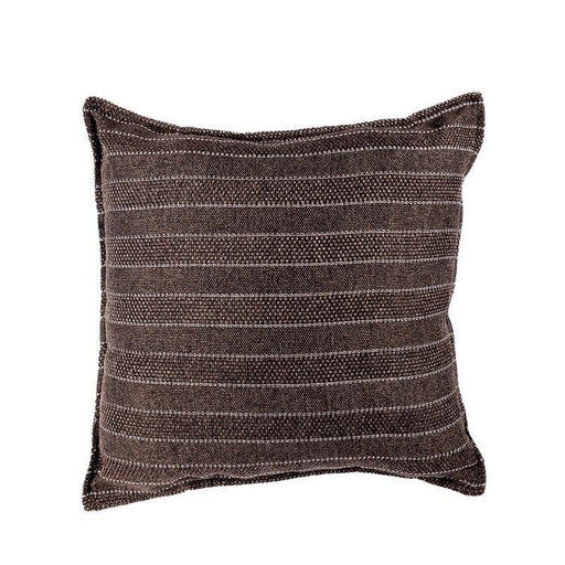 Stripe Jute Scatter - Brown-SCATTER