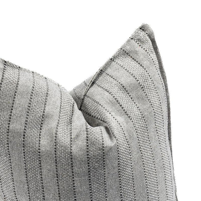 Striped Jute Scatter Light Grey-SCATTER
