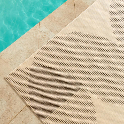 Summer Solstice Indoor and Outdoor Rug Sand-Carpets/Rugs