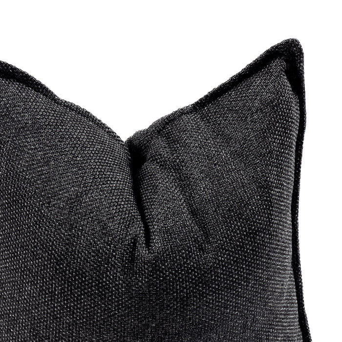 Textured Jute Scatter Charcoal-SCATTER