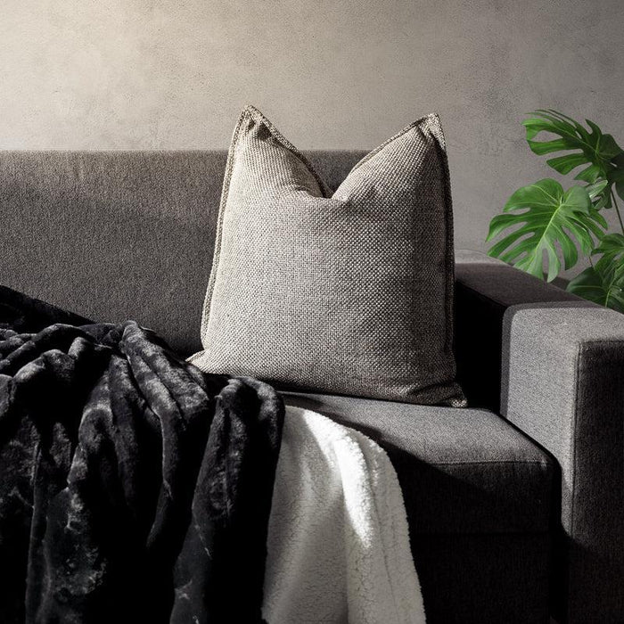 Textured Jute Scatter - Mid Grey-SCATTER