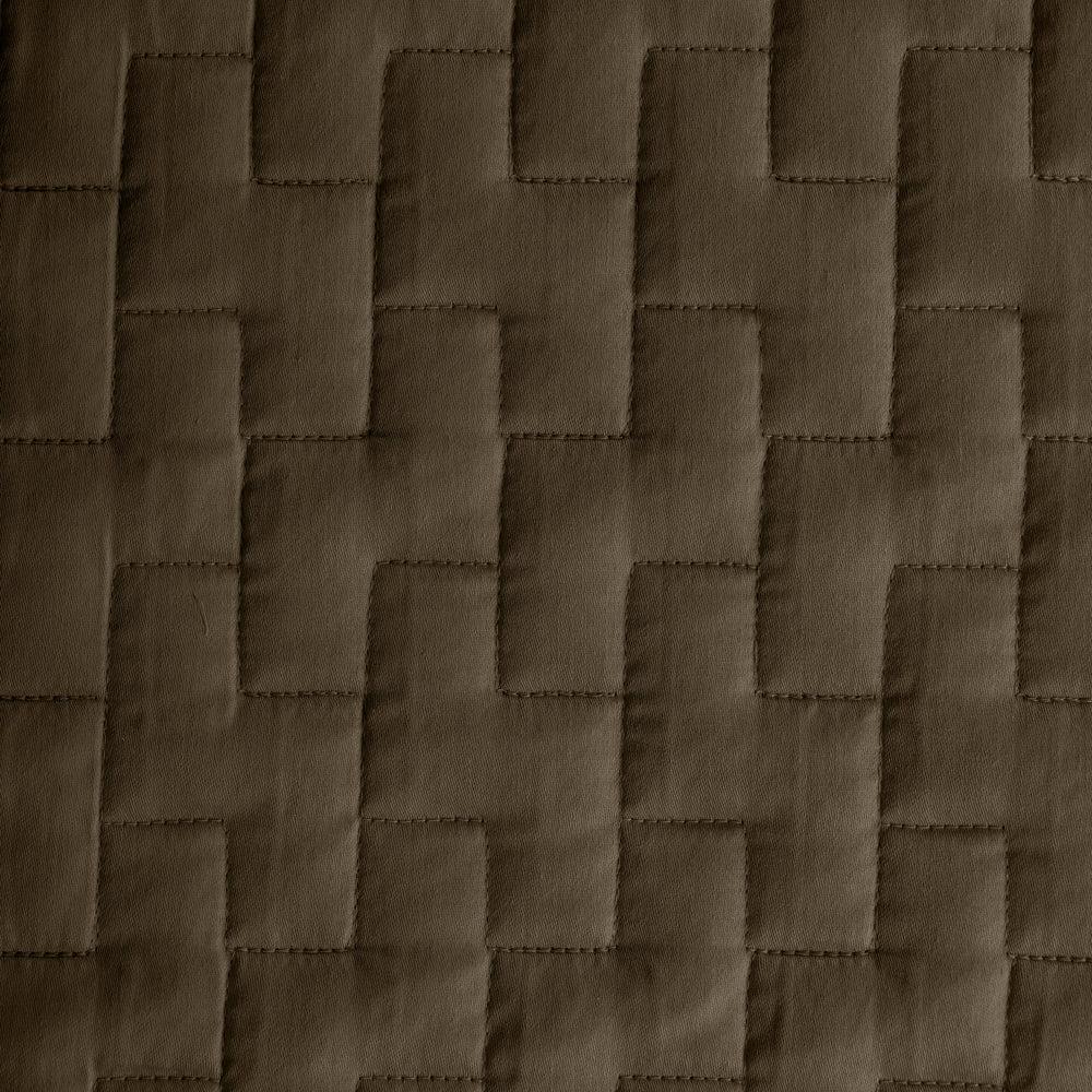 Tide Whisper Soft Premium Cotton Quilt Cocoa-Quilts & Comforters