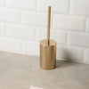 Toilet Brush Soft Gold Hammered