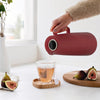 Tramontina Exata Glass Lined Thermal Flask Red
