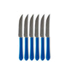 Tramontina Steak Knife Blue Set of 6