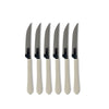 Tramontina Steak Knife Cream Set of 6