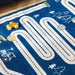Truck Road Map Carpet Blue-Carpets/Rugs