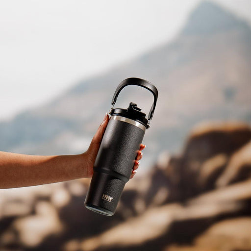 Tyeso Stainless Steel Tumbler Black {WIP}-Mug
