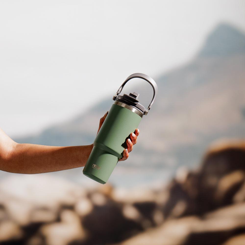 Tyeso Stainless Steel Tumbler Sage {WIP}-Mug