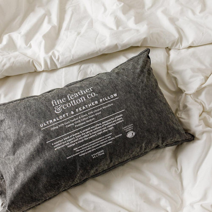 Ultraloft & Feather Pillow Standard-Pillows