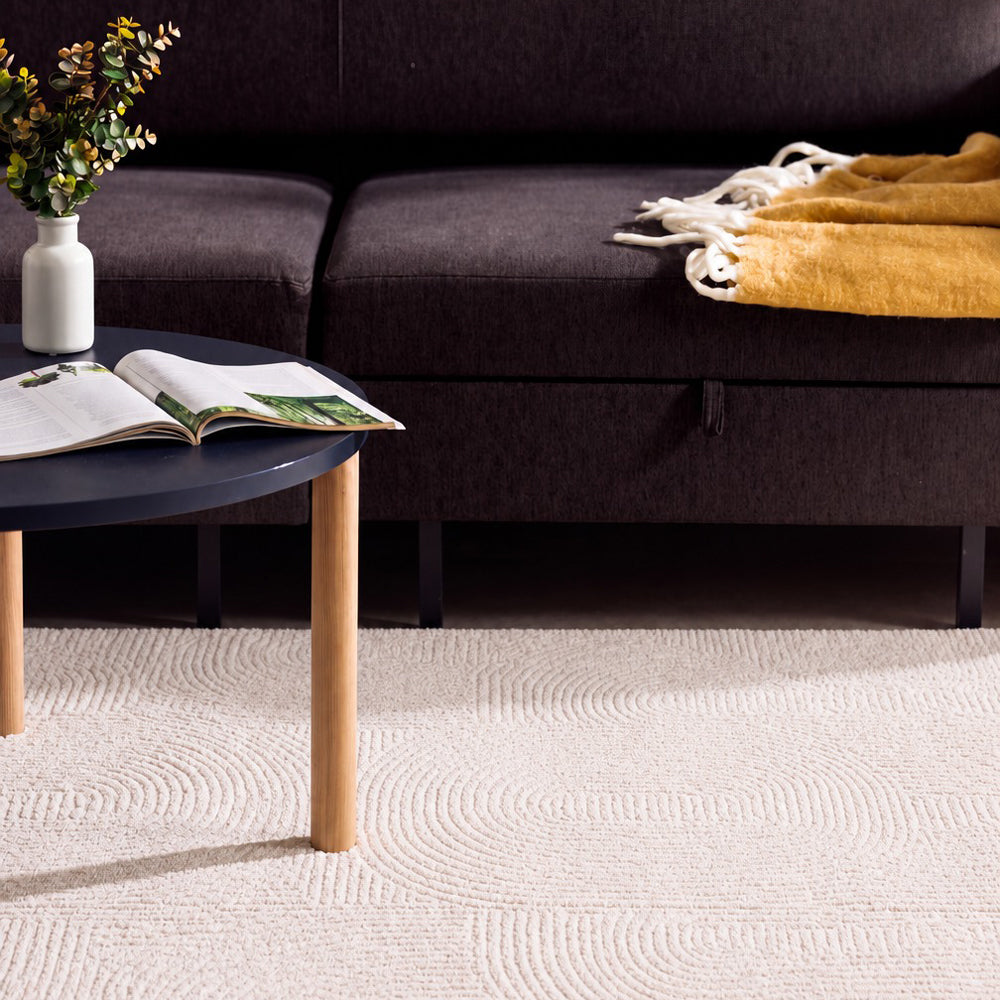 Versailles Woven Carpet Ivory-Carpets/Rugs