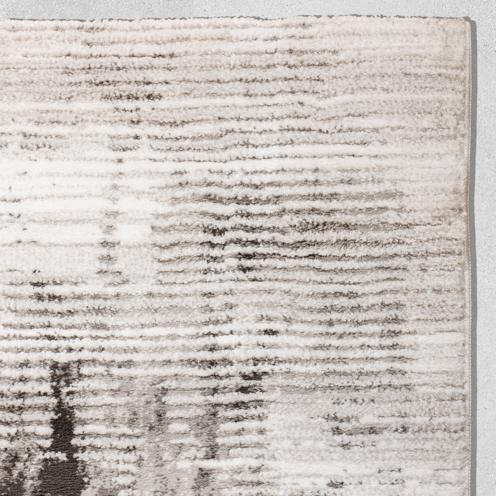 Vichy Woven Carpet Grey-Carpets/Rugs